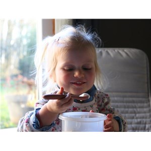 B-Łyżeczki silikonowe 2 szt. Terracotta