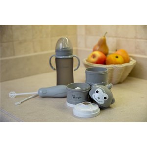 B-Mikser mieszadło do mleka w proszku Grey