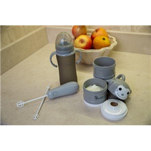 B-Mikser mieszadło do mleka w proszku Grey