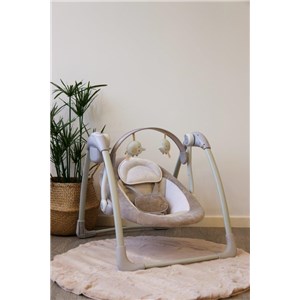 B-Huśtawka bujaczek Swing Dolphy beige