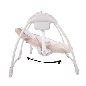 B-Huśtawka bujaczek Swing Dolphy beige