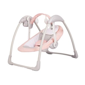 B-Huśtawka bujaczek Swing Dolphy pink grey