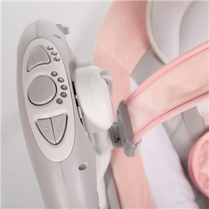 B-Huśtawka bujaczek Swing Dolphy pink grey