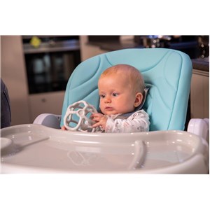 B-Krzesełko do karmienia WHEELY Blue mint