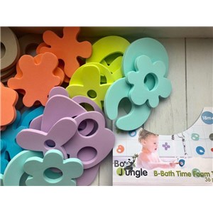 B-Piankowe figurki kształty do kąpieli zestaw 36sz