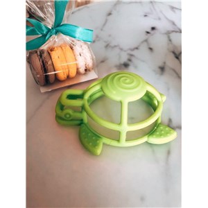 B-Gryzak silikonowy żółwik