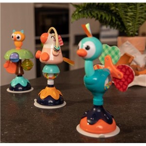 B-Zabawka Smart Owl mała sowa na przyssawce