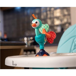 B-Zabawka Cute Peacock słodki paw na przyssawce