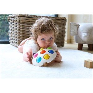 Jeżyk Eddy zabawka sensoryczna dla niemowląt 6 mc