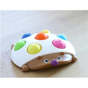 Jeżyk Eddy zabawka sensoryczna dla niemowląt 6 mc