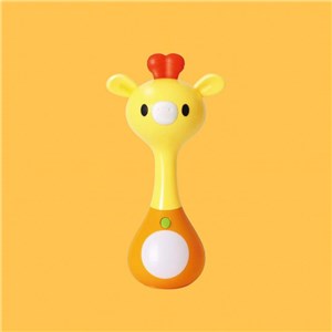 B-Sensoryczna grzechotka gryzak Light&Music ŻYRAFA