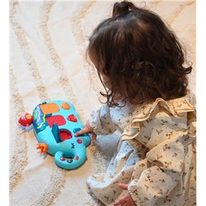 Konsola Pop Up muzyczny słonik, zabawa w chowanego