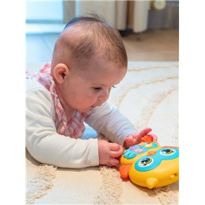 Czarująca sowa muzyczna zabawka sensoryczna