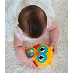 Czarująca sowa muzyczna zabawka sensoryczna