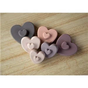 B-Silikonowa wieża układanka serca