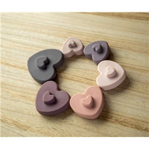 B-Silikonowa wieża układanka serca