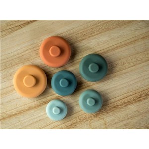 B-Silikonowa wieża układanka kółka