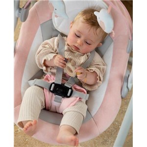 B-Silikonowy gryzak pierścień multisensoryczny