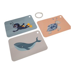 Edukacyjna mata interaktywna, łuki i zabawki Ocean