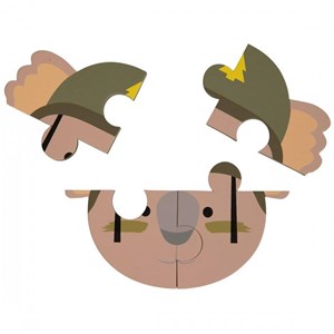 B-Puzzle Animal małpka miś koala 3 szt