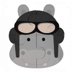 B-Puzzle Animal tygrys hipo żabka 3 szt