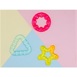 Chłodzący gryzak wodny Cool Shapes zestaw 3 szt