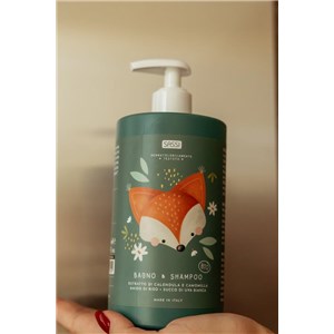 Płyn do kąpieli i szampon 2w1 SASSi 500 ml Lisek