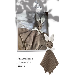 Przytulanka chusteczka Królik Vanilla Copenhagen