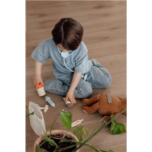 DOKTOR silikonowy zestaw dla dzieci Vanilla