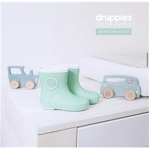 Kalosze NEWBORN BOOT Druppies pastel mint27