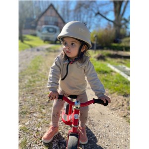 Kask ochronny dla dzieci BEIGE XXS (44-48cm) 0-3 l