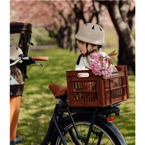 Kask ochronny dla dzieci BEIGE XS (48-52cm) 3-5 l