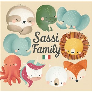 Okrycie kąpielowe z kapturem 100% cotton Lisek