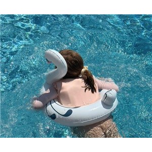 Koło do pływania Łabędź Swan White