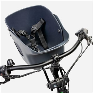 Fotelik koszyk rowerowy dla psa KVISP grey M