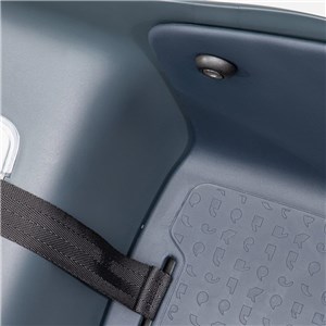 Fotelik koszyk rowerowy dla psa KVISP grey M