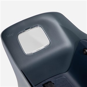 Fotelik koszyk rowerowy dla psa KVISP grey S