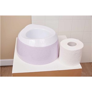 Nocnik LUMA z wyjmowaną wkładką Speckles Lila