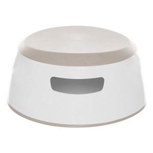 Stopień/podest antypoślizgowy LUMA White