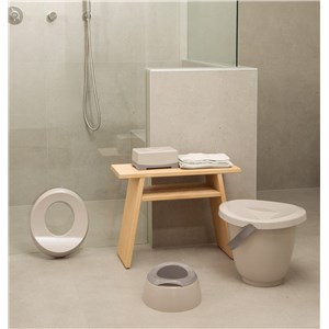 Nakładka na toaletę antypoślizgowa LUMA White