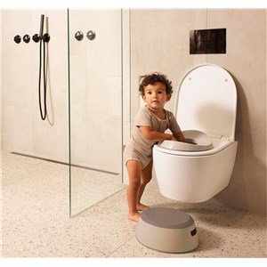 Nakładka na toaletę antypoślizgowa LUMA Almond