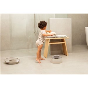 Nakładka na toaletę antypoślizgowa LUMA Almond