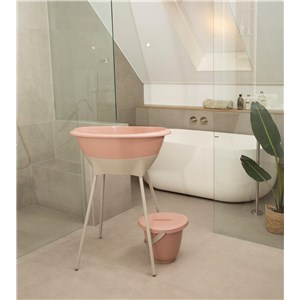 Zestaw kąpielowy 8 elem. LUMA Blush Pink