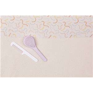 Szczoteczka i grzebień LUMA Speckles Lila