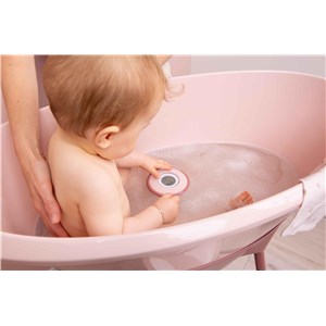 Cyfrowy termometr do kąpieli LUMA Blossom Pink