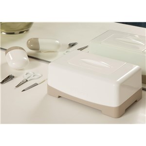 Pudełko pojemnik na chusteczki LUMA White