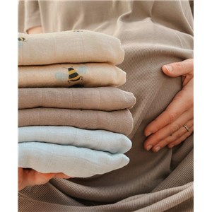 Muślinowe pieluszki 6 pack 70x70 cm Honeybee