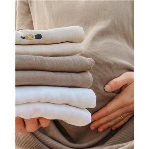 Muślinowe pieluszki 6 pack 70x70 cm Tin Stickman