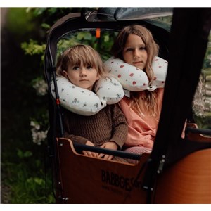 Poduszka podróżna rogal Travel Ladybug dla dzieci