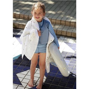 Kamizelka do pływania Neo Navy Skate Fish 6-8L